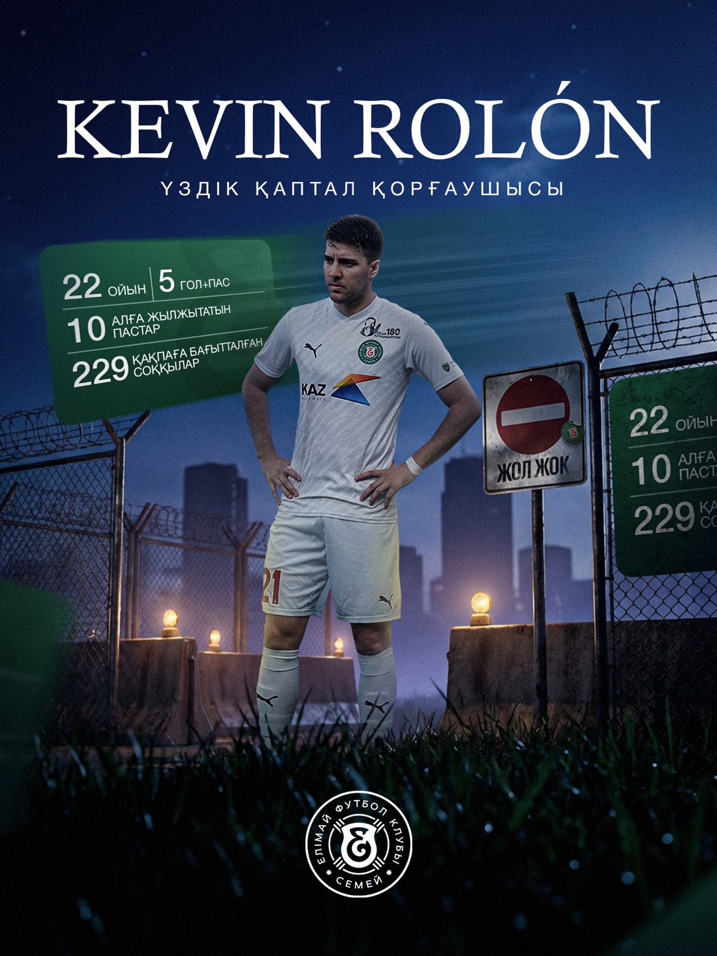 КПЛ-2025 маусымындағы ең шабуылшыл қорғаушысы
📊 Маусым статистикасы:
• 22 матч
• 4 гол — қорғаушылар арасында үздік көрсеткіш
• Гол+пас: 5
• xG: 1.64
• Қақпаға дәл соққылар: 10
• Кілтті пас: 25
• Алға бағытталған пас: 229
🔎 Неге топта үздік?
Ролон Бенитес — қорғаушыдан гөрі вингерге жақын. Флангта үнемі қосылып, соққы жасап, қарсыласқа қысым көрсетеді.
@extratime.kz