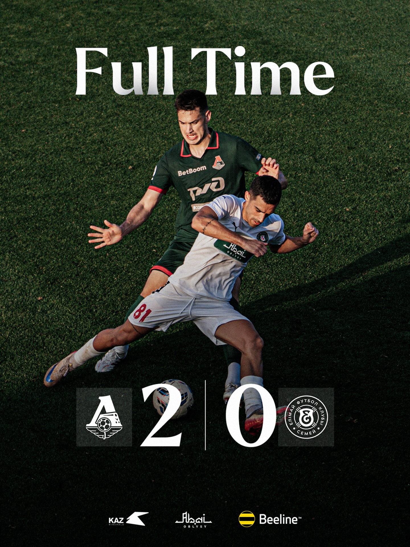 Ресейлік үздік ұжымға жолдастық кездесуде есе жібердік!

@fc_elimai