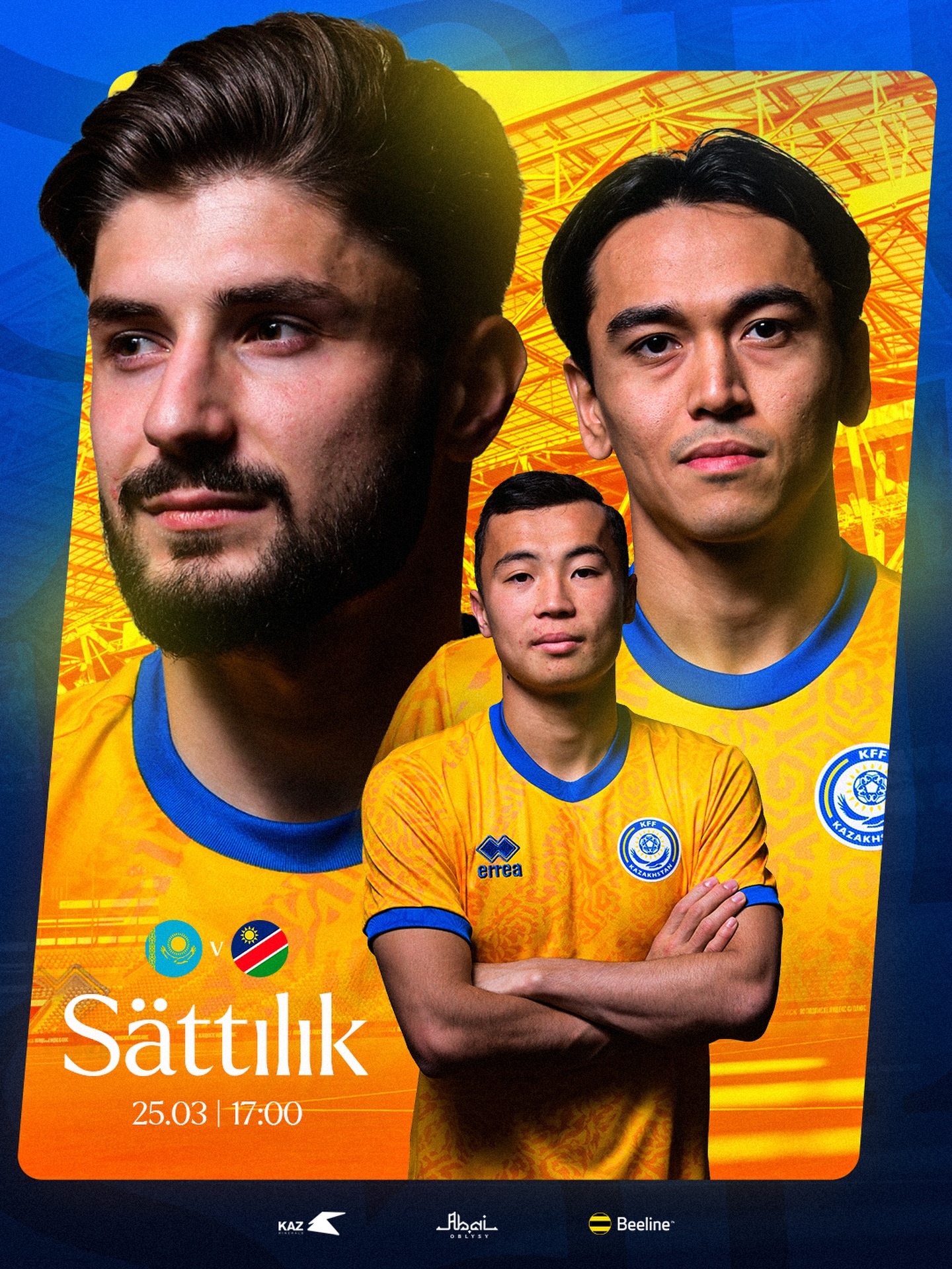 𝐌𝐀𝐓𝐂𝐇𝐃𝐀𝐘 ⚔️

Бүгін FIFA Series турнирі басталады. Ұлттық құрамадағы Елімай жігіттеріне сәттілік. Алға Қазақстан!

🇰🇿 Қазақстан 🆚 Намибия 🇳🇦
🏆 FIFA Series
🕕 17:00
🏟️ «Астана Арена», Астана
📺 QAZSPORT, «Кинопоиск»

@fc_elimai