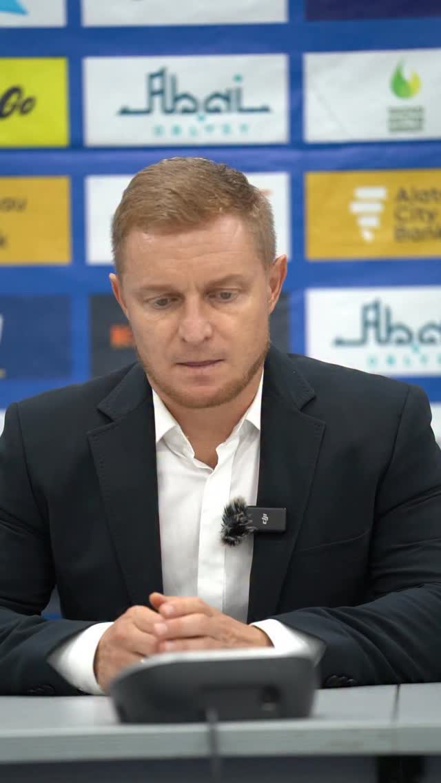 Қазақстан премьер лигасының 4-ші тур ойынынан кейінгі баспасөз жиынын.
@fc_elimai